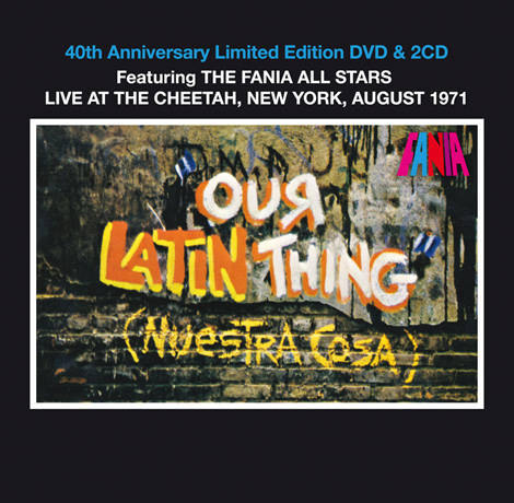 Fania Allstars “Our Lating Thing" (Strut) Album Vinyl LP + DVD
