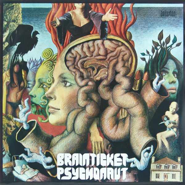 Brainticket   " Psychonaut" Album LP  (1872) second hand VG+