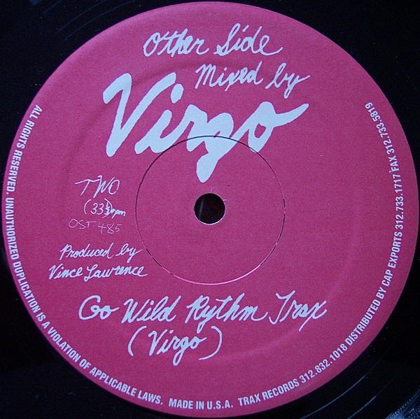 Virgo "Go Wild Rhythm Trax" EP