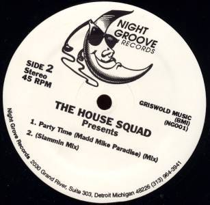 Madd Mike / Agent X "the Housesquad" 12inch (Night Groove)