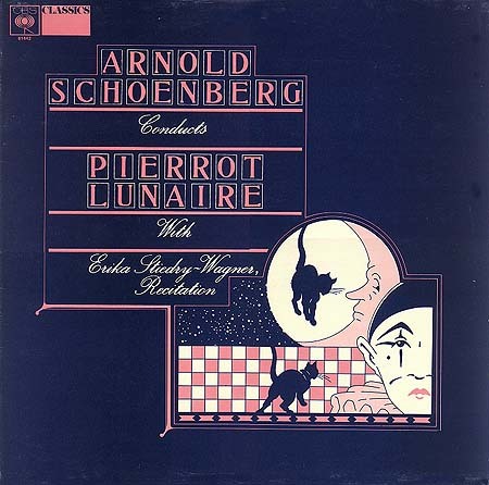Arnold Schönberg/Pierrot Lunaire  Op.21 Album LP (CBS)