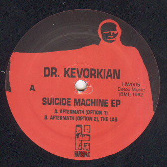 Dr. Kevorkian/Robert Hood - Aftermath EP (Hardwax/Detroit) HW-005 Detroit 12inch original VG